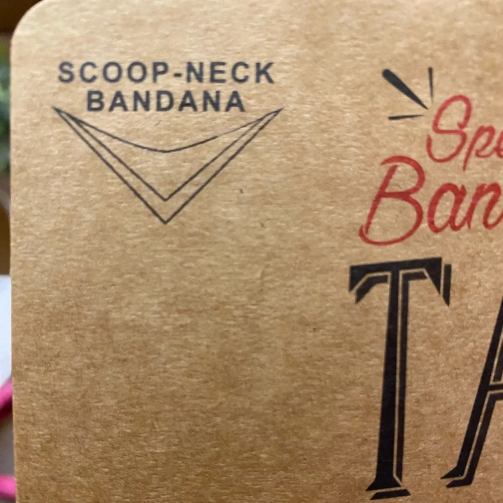 New and never worn Valentines dog nexk bandana size Medium 10-15 inches